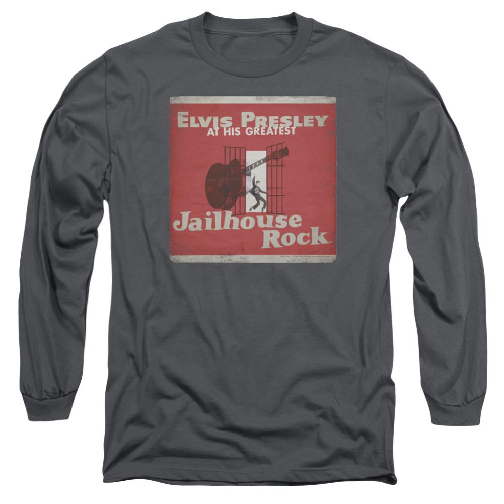 Elvis Presley Greatest Men's 18/1 Cotton Long-Sleeve T-Shirt