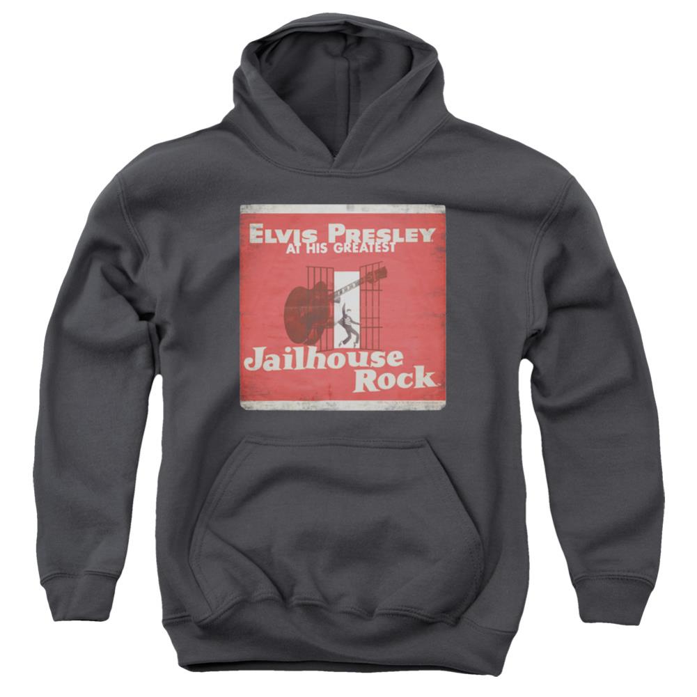 Elvis Presley Greatest Youth Cotton Poly Pull-Over Hoodie