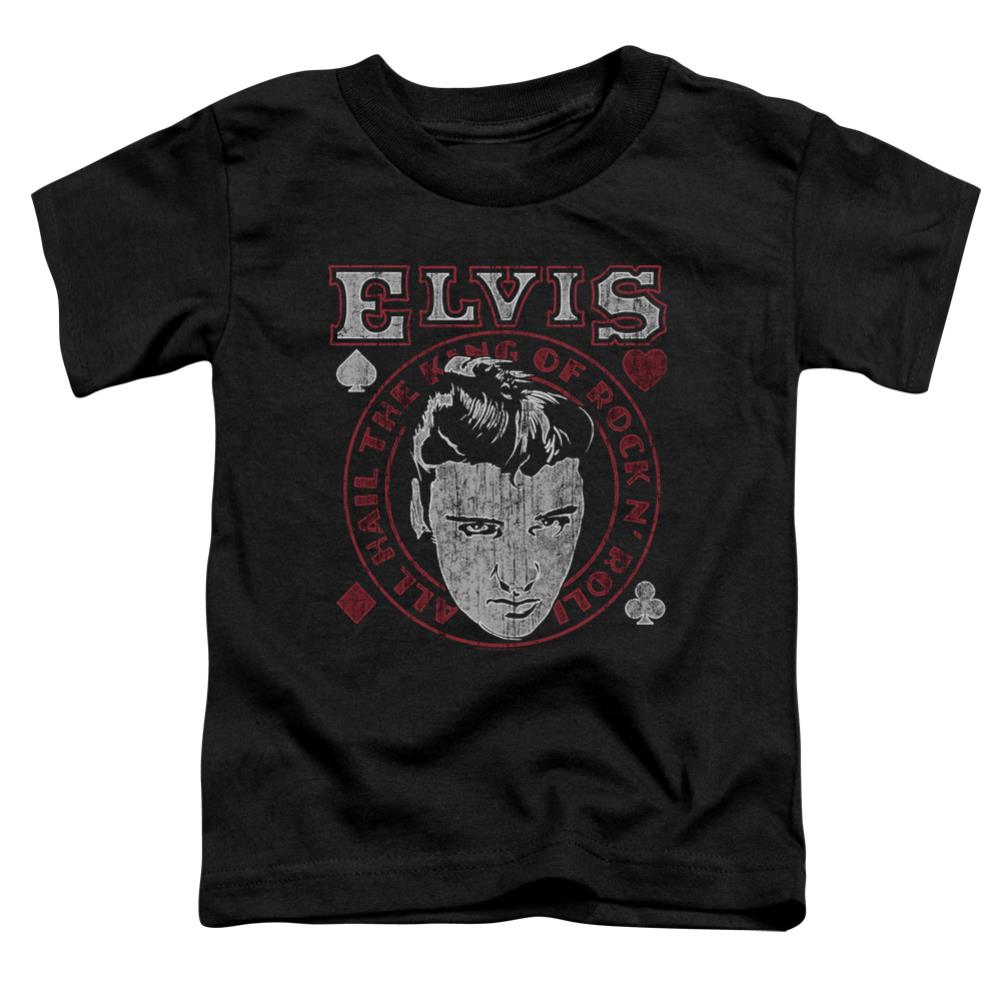 Elvis Presley Hail The King Toddler 18/1 Cotton Short-Sleeve T-Shirt