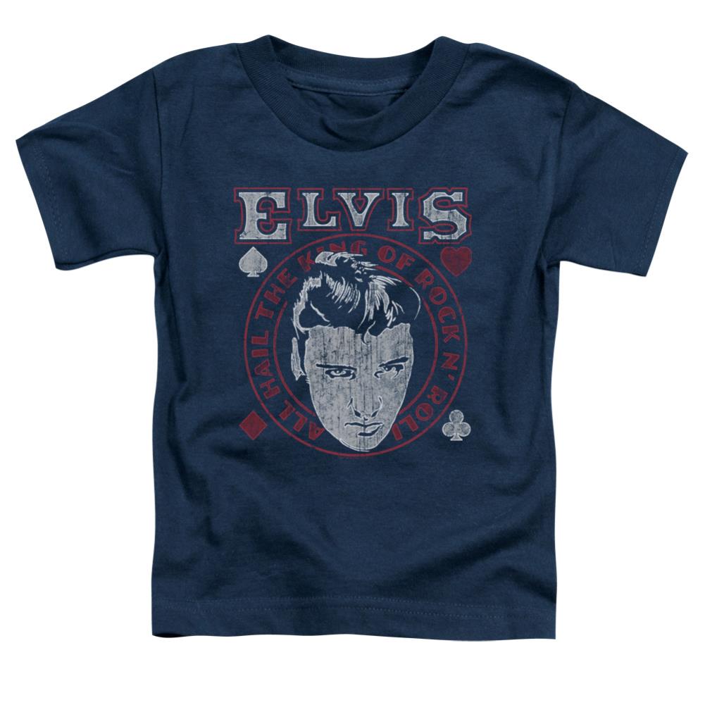 Elvis Presley Hail The King Toddler 18/1 Cotton Short-Sleeve T-Shirt
