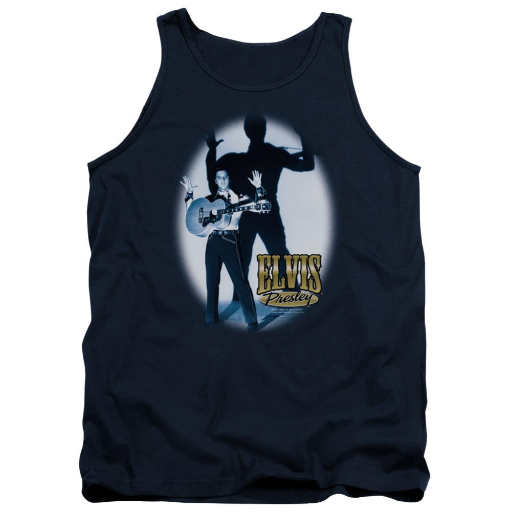 Elvis Presley Hands Up Men's 18/1 Cotton Tank Top