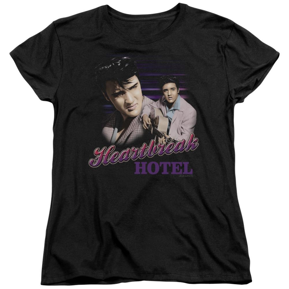 Elvis Presley Heartbreak Hotel Women's 18/1 Cotton Short-Sleeve T-Shirt
