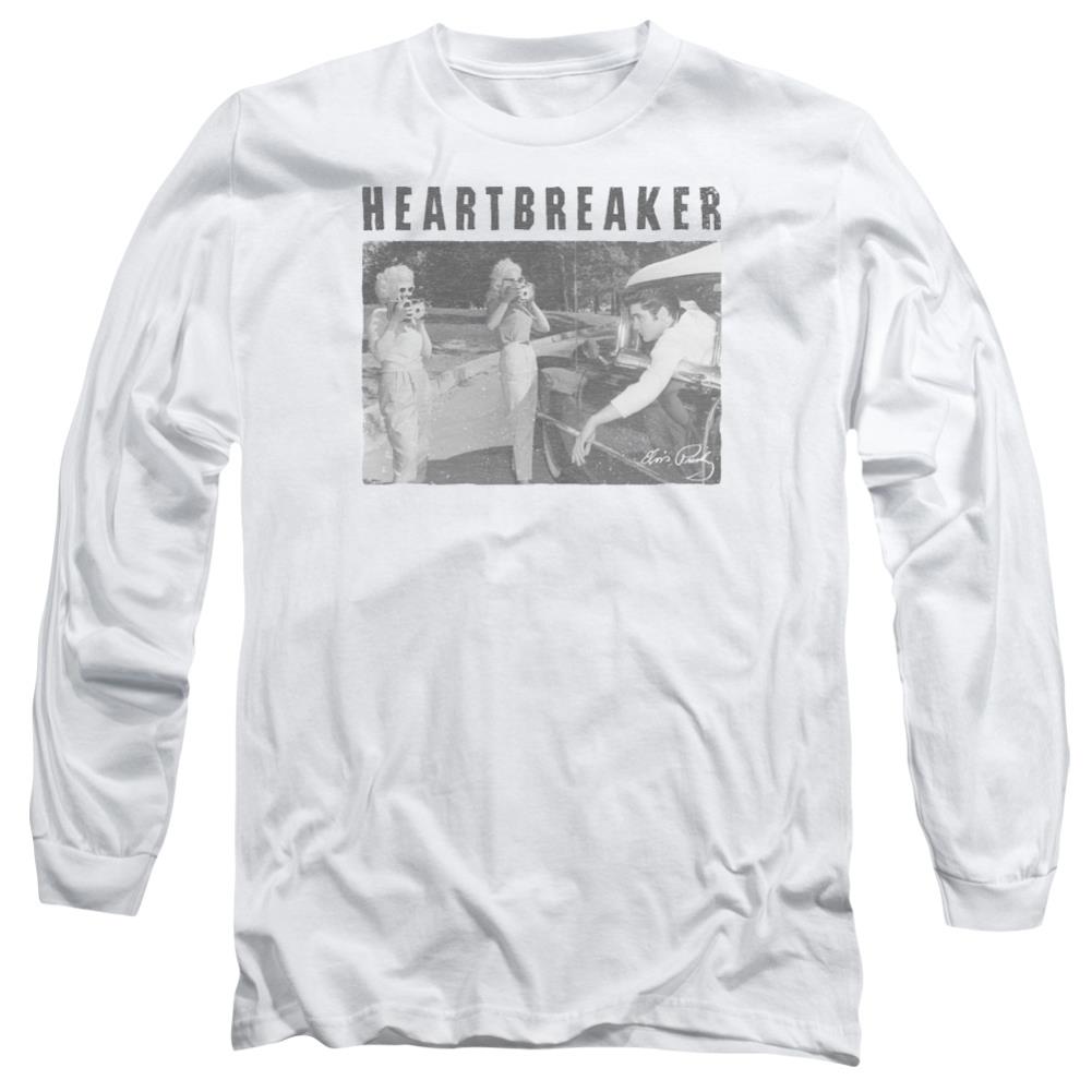 Elvis Presley Heartbreaker Men's 18/1 Cotton Long-Sleeve T-Shirt