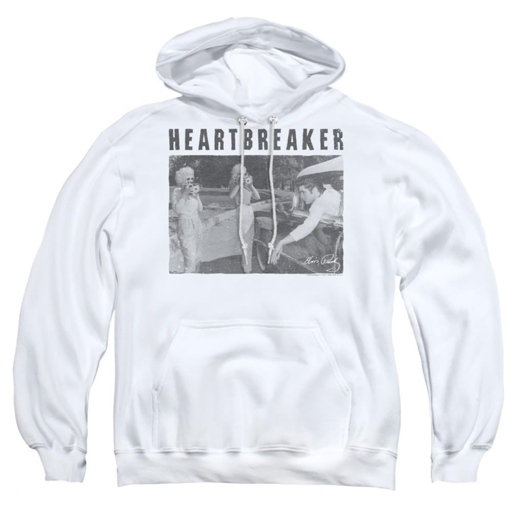 Elvis Presley Heartbreaker Men's Pull-Over 75 25 Poly Hoodie