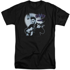 Elvis Presley Hillbilly Cat Men's 18/1 Tall Cotton Short-Sleeve T-Shirt