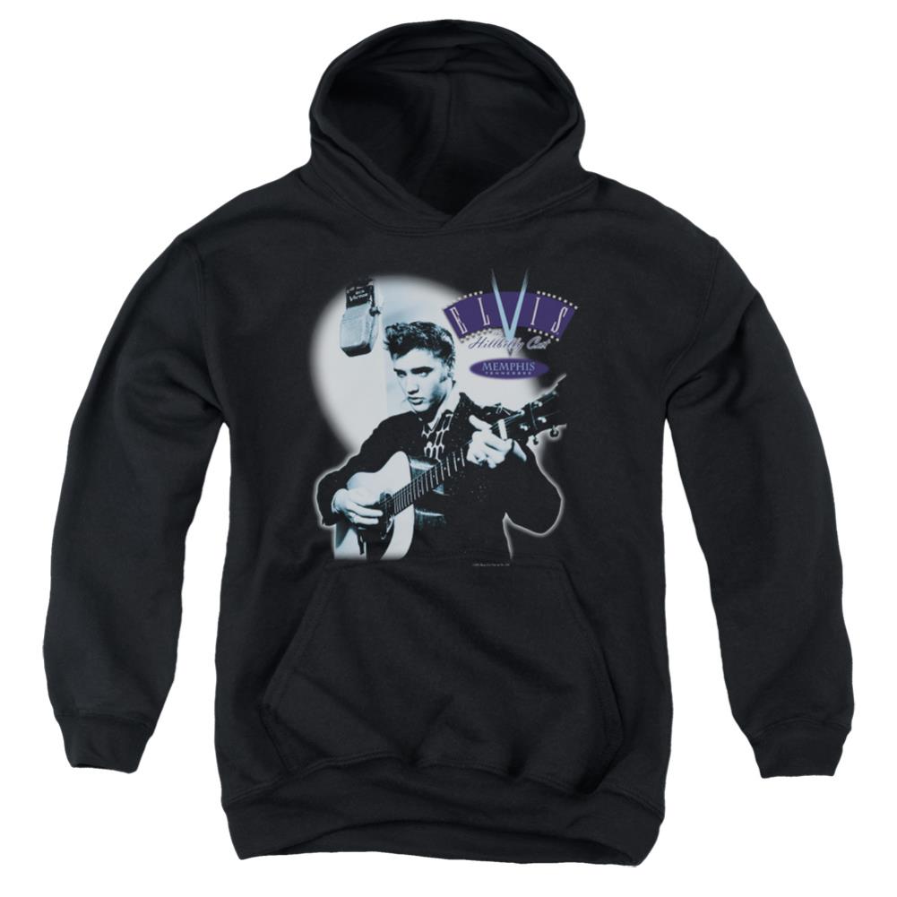 Elvis Presley Hillbilly Cat Youth Cotton Poly Pull-Over Hoodie