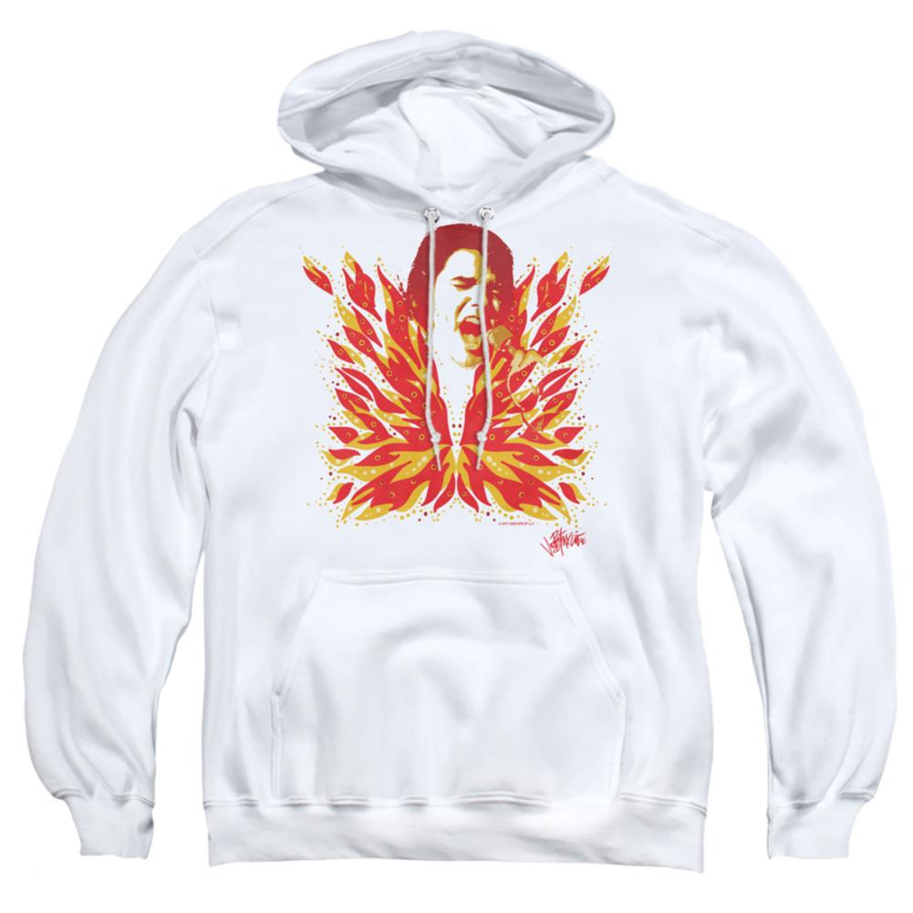 Elvis Presley His Latest Flame Men's Pull-Over 75 25 Poly Hoodie