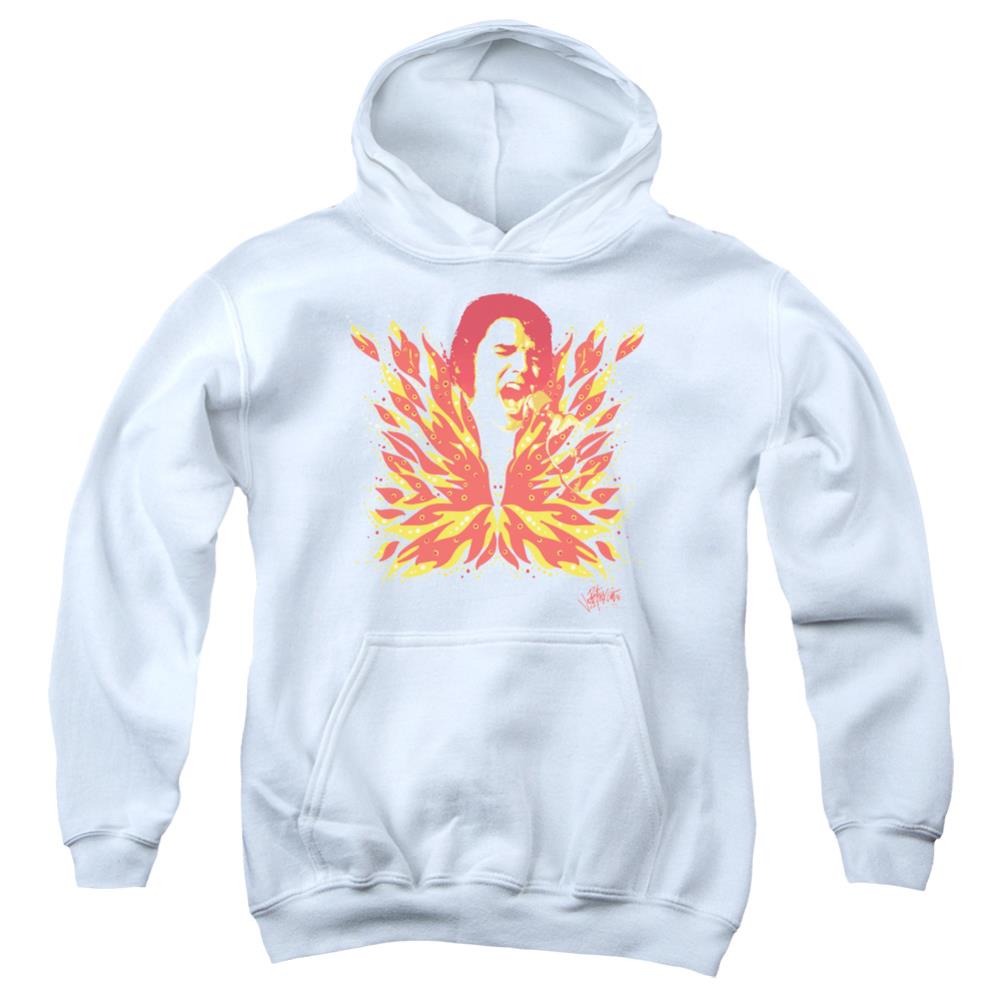 Elvis Presley His Latest Flame Youth Cotton Poly Pull-Over Hoodie