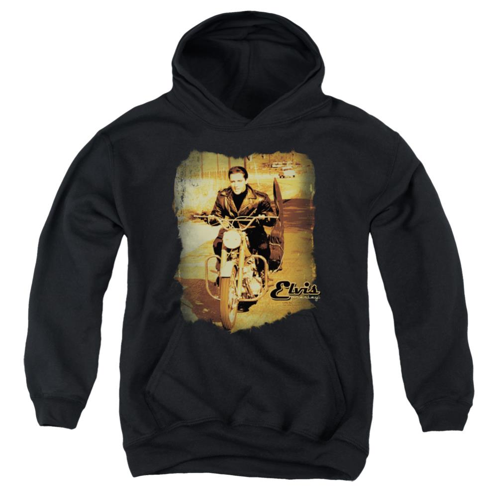 Elvis Presley Hit The Road Youth Cotton Poly Pull-Over Hoodie
