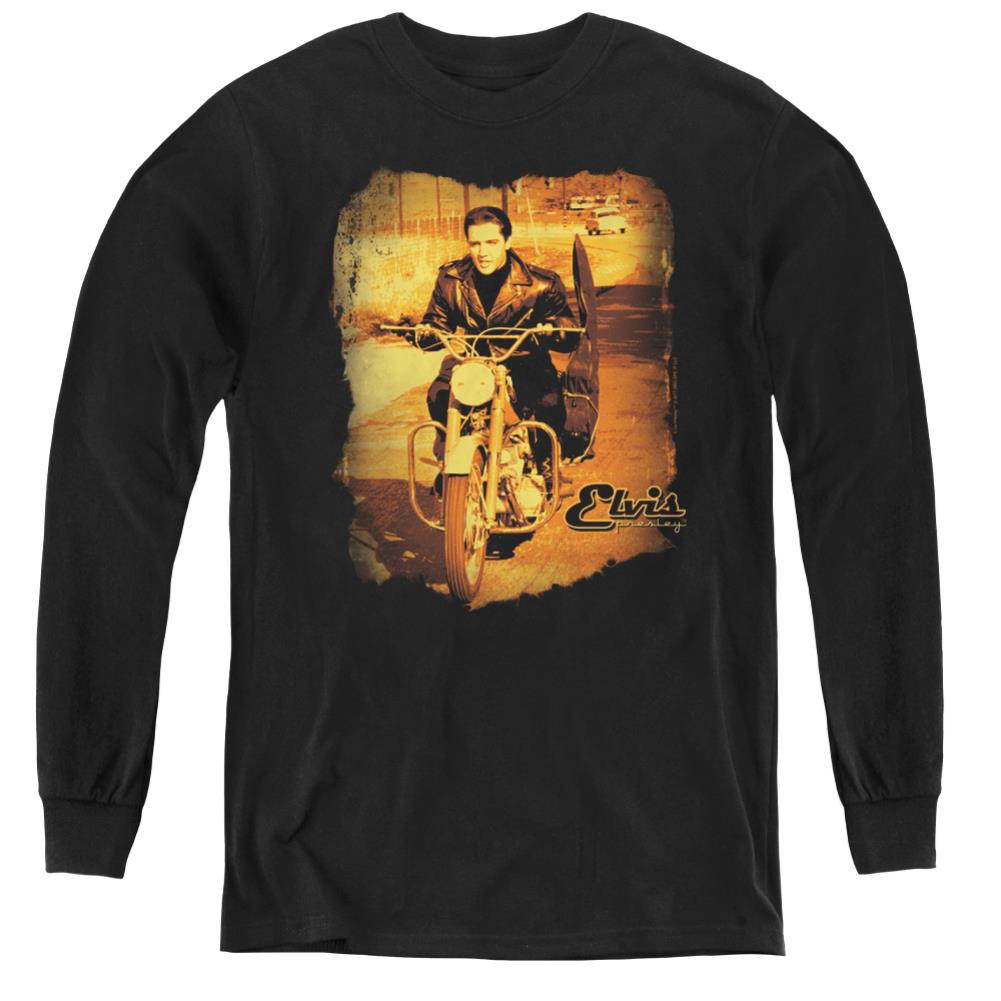Elvis Presley Hit The Road Youth Long-Sleeve T-Shirt