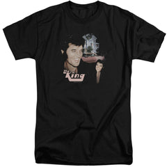 Elvis Presley Home Sweet Home Men's 18/1 Tall Cotton Short-Sleeve T-Shirt