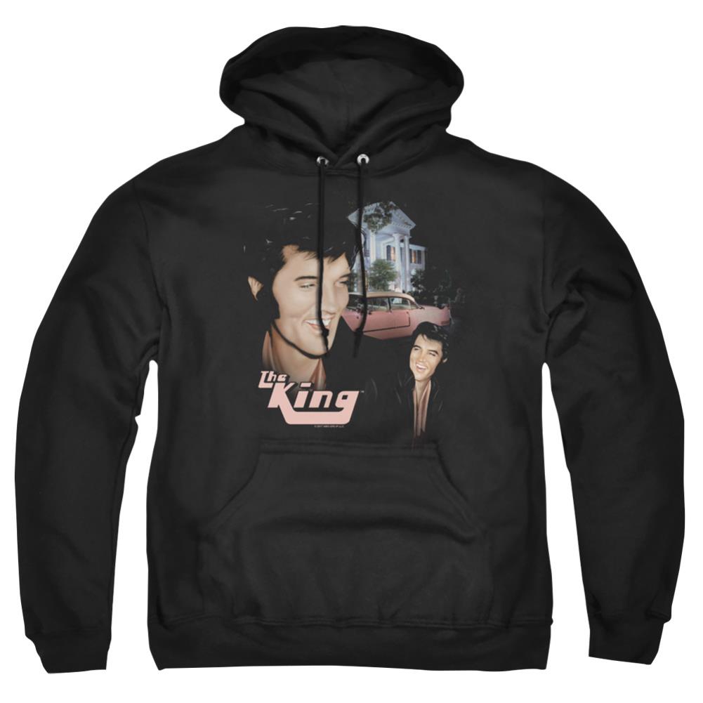 Elvis Presley Home Sweet Home Men's Pull-Over 75 25 Poly Hoodie