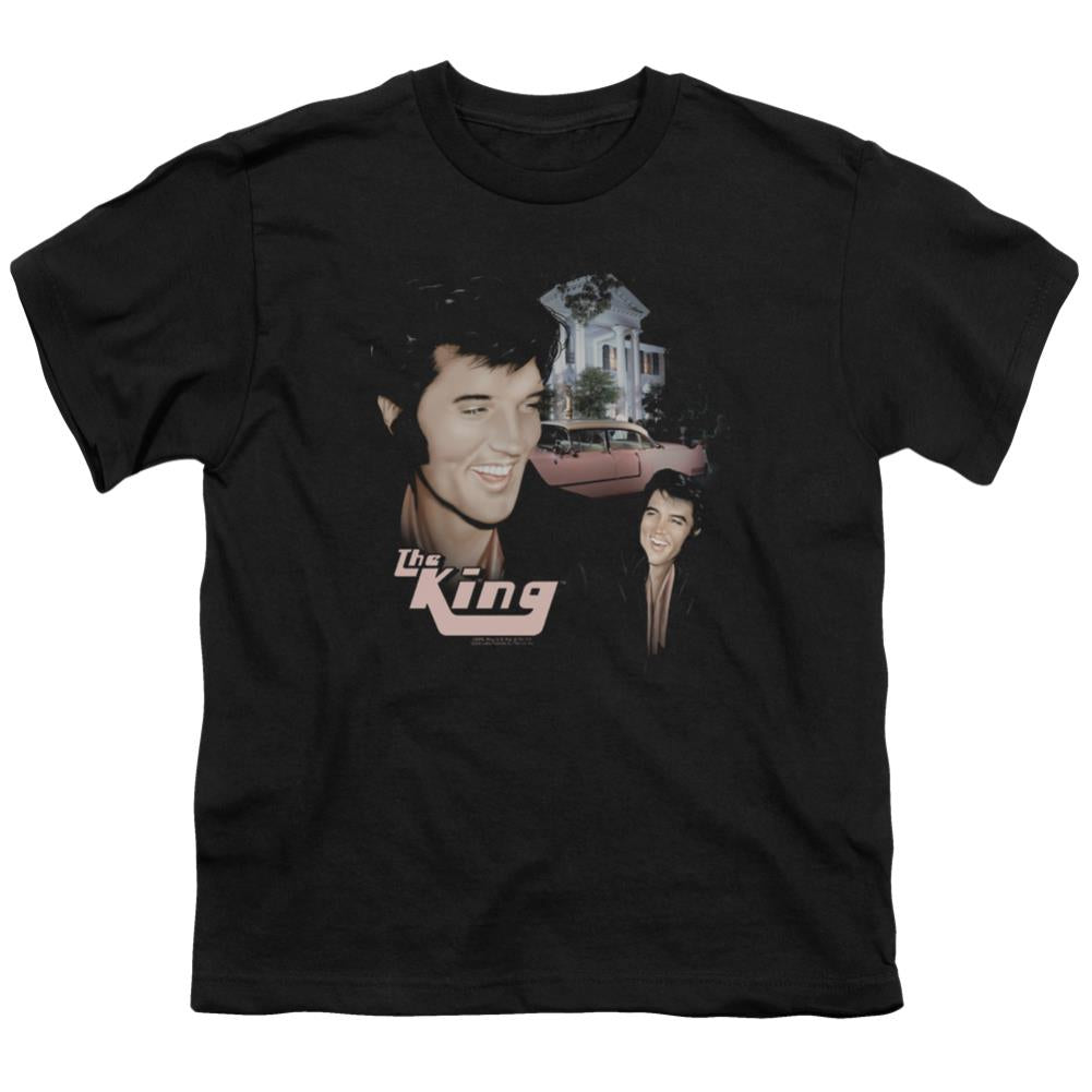 Elvis Presley Home Sweet Home Youth 18/1 100% Cotton Short-Sleeve T-Shirt