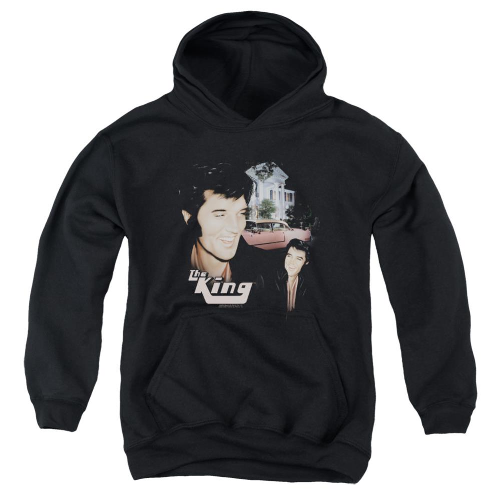 Elvis Presley Home Sweet Home Youth Cotton Poly Pull-Over Hoodie