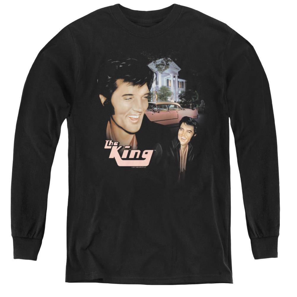 Elvis Presley Home Sweet Home Youth Long-Sleeve T-Shirt