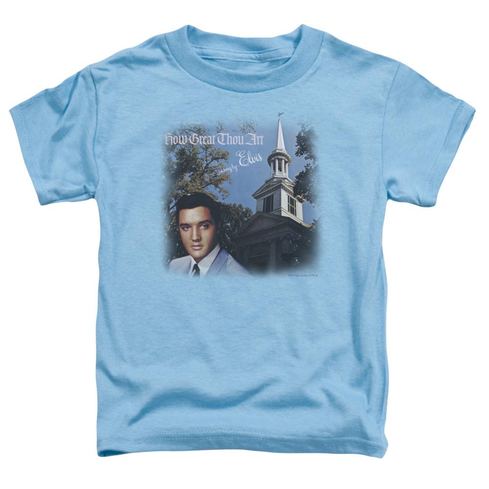 Elvis Presley How Great Thou Art Toddler 18/1 Cotton Short-Sleeve T-Shirt