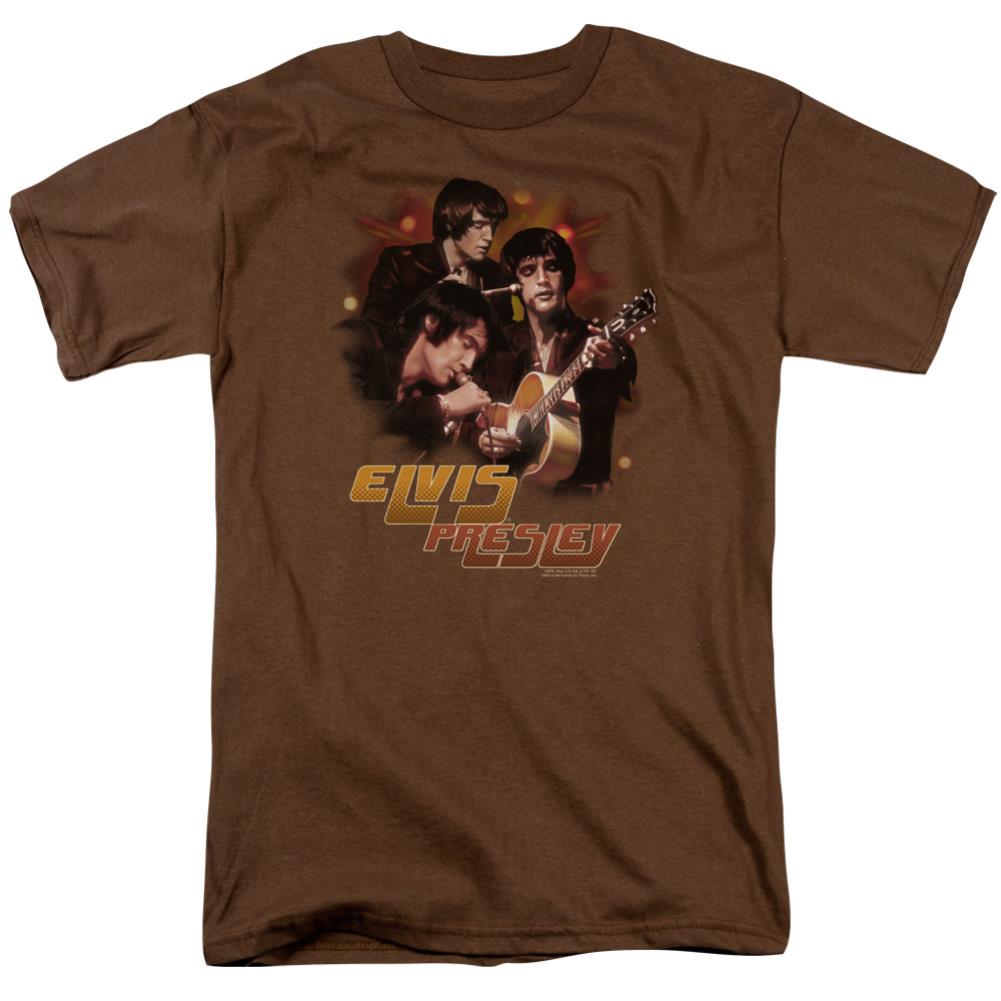 Elvis Presley Hyped Men's 18/1 Cotton Short-Sleeve T-Shirt