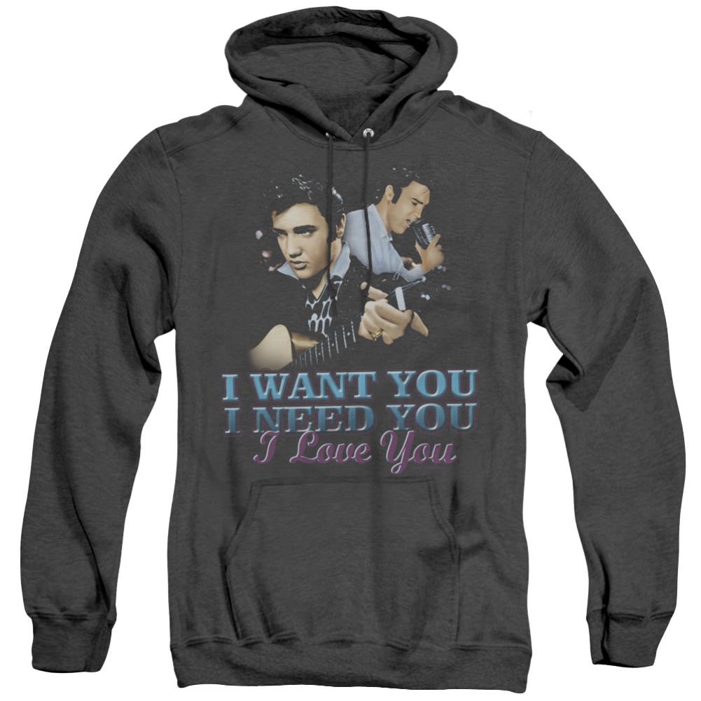Elvis Presley I Want You Men's Pull-Over Hoodie