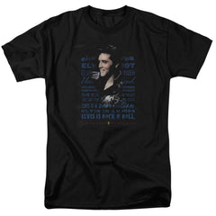 Elvis Presley Icon Men's 18/1 Cotton Short-Sleeve T-Shirt