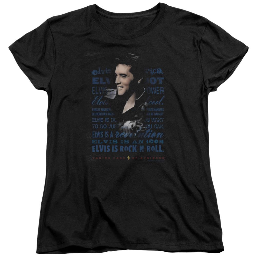 Elvis Presley Icon Women's 18/1 Cotton Short-Sleeve T-Shirt