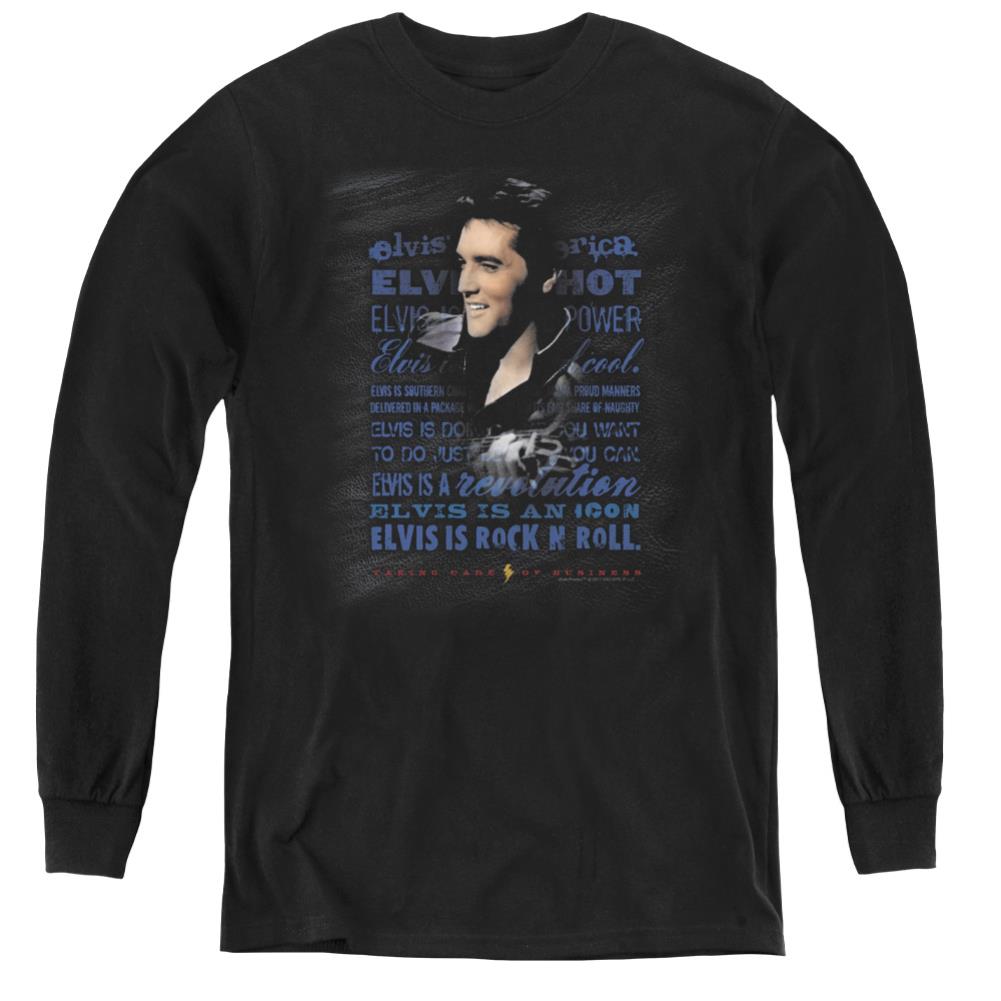 Elvis Presley Icon Youth Long-Sleeve T-Shirt