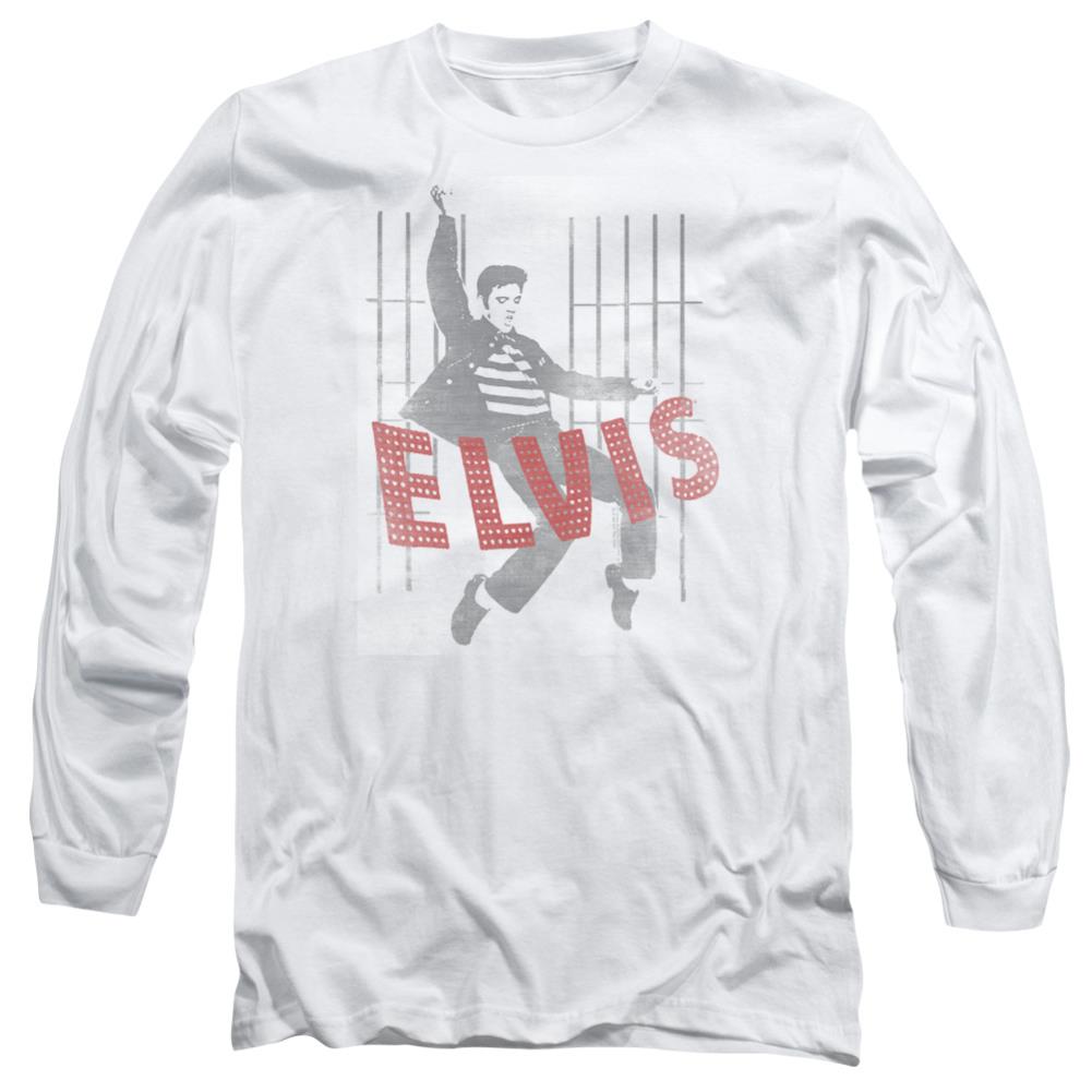 Elvis Presley Iconic Pose Men's 18/1 Cotton Long-Sleeve T-Shirt