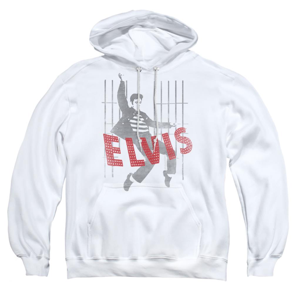 Elvis Presley Iconic Pose Men's Pull-Over 75 25 Poly Hoodie