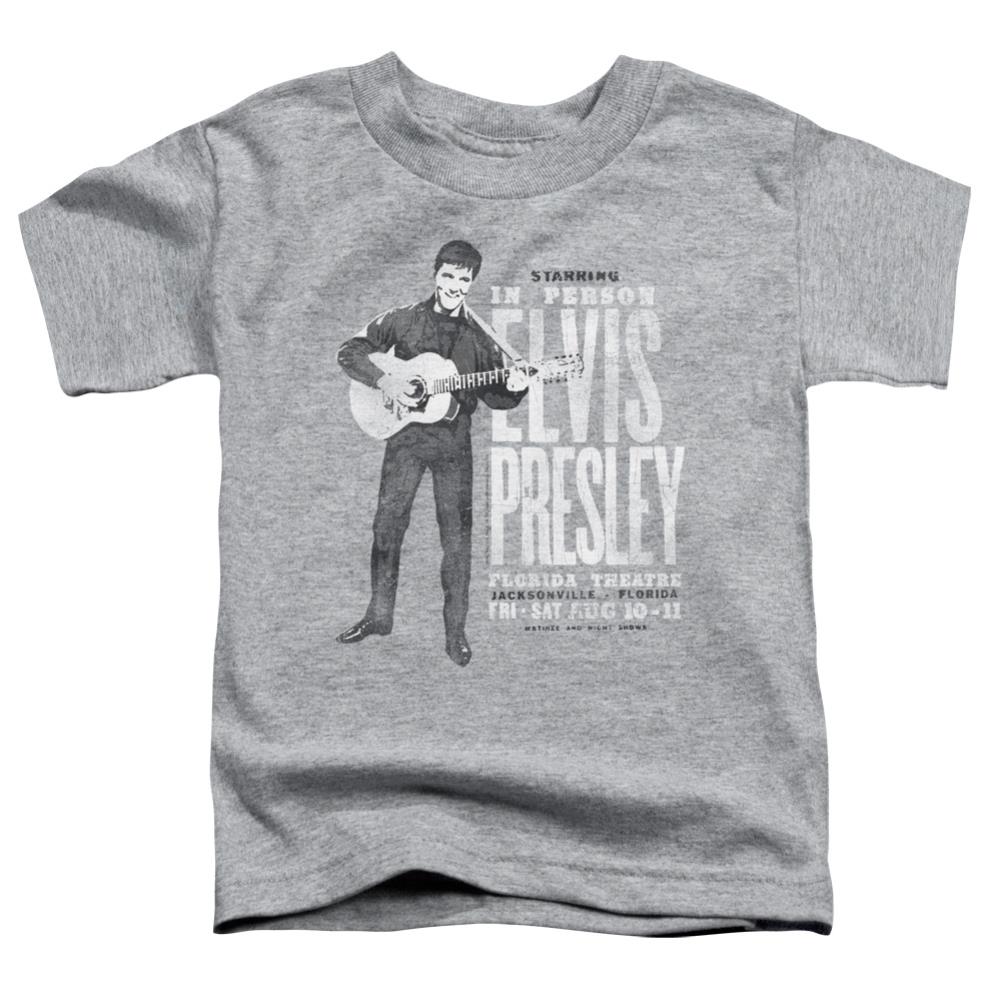 Elvis Presley In Person Toddler 18/1 Cotton Short-Sleeve T-Shirt