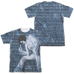 Elvis Presley Is Everything Men's Regular Fit Poly Cotton Short-Sleeve T-Shirt