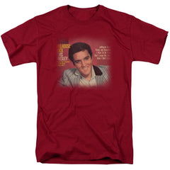Elvis Presley Jailhouse Rock 45 Men's 18/1 Cotton Short-Sleeve T-Shirt