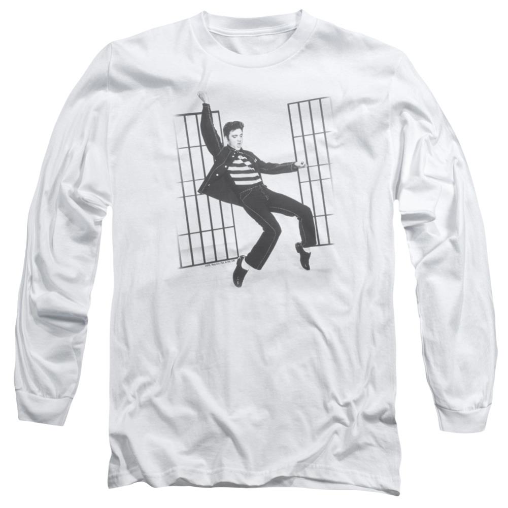 Elvis Presley Jailhouse Rock Men's 18/1 Cotton Long-Sleeve T-Shirt