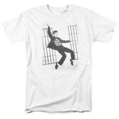Elvis Presley Jailhouse Rock Men's 18/1 Cotton Short-Sleeve T-Shirt