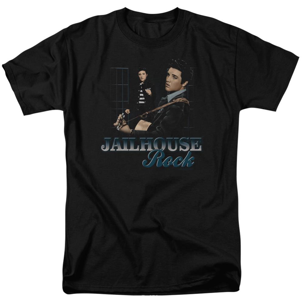 Elvis Presley Jailhouse Rock Men's 18/1 Cotton Short-Sleeve T-Shirt