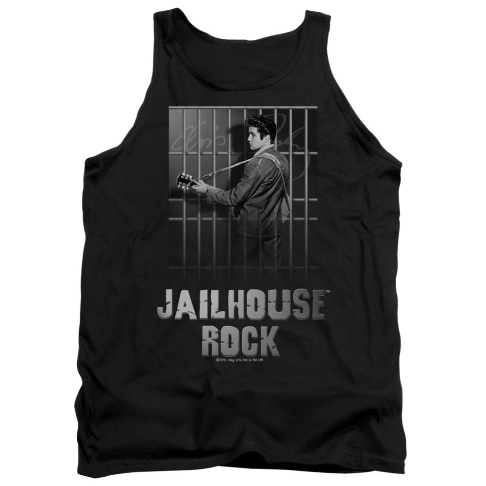 Elvis Presley Jailhouse Rock Men's 18/1 Cotton Tank Top