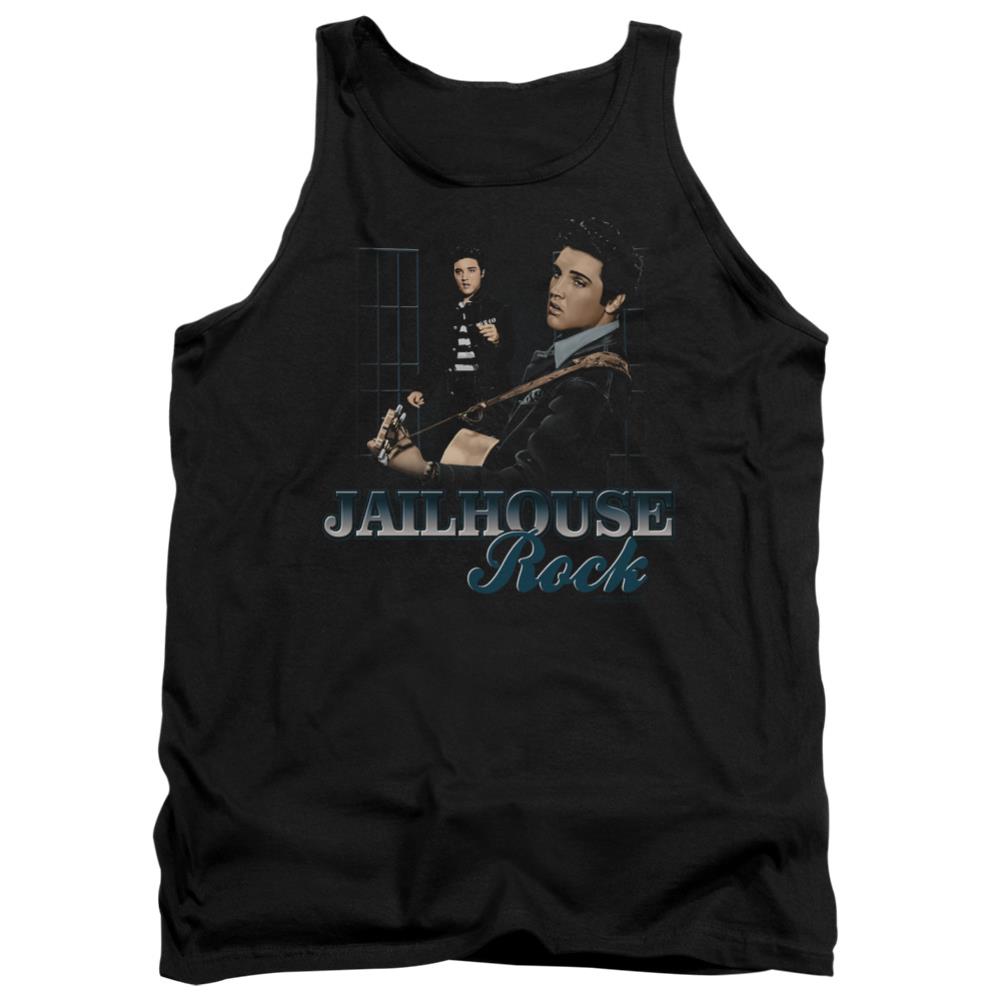 Elvis Presley Jailhouse Rock Men's 18/1 Cotton Tank Top