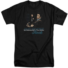 Elvis Presley Jailhouse Rock Men's 18/1 Tall Cotton Short-Sleeve T-Shirt