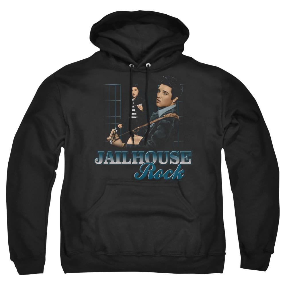 Elvis Presley Jailhouse Rock Men's Pull-Over 75 25 Poly Hoodie