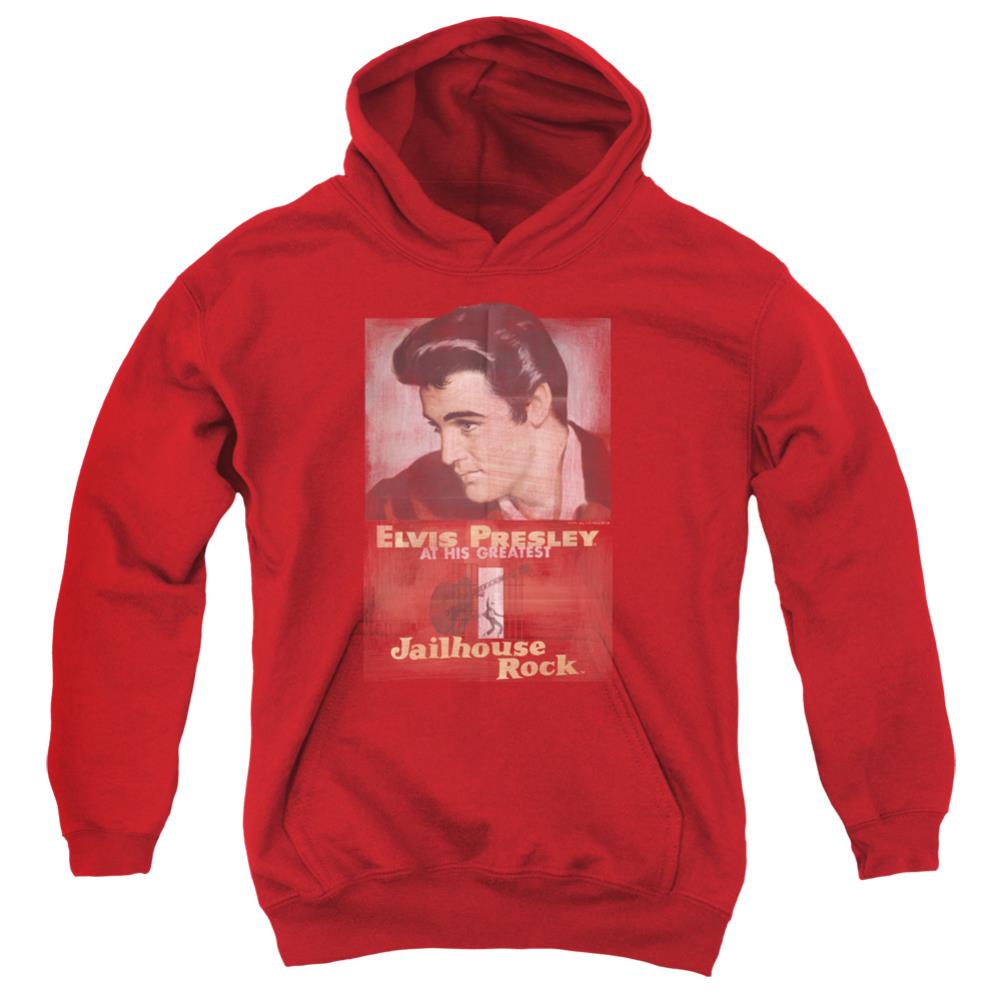 Elvis Presley Jailhouse Rock Poster Youth Cotton Poly Pull-Over Hoodie