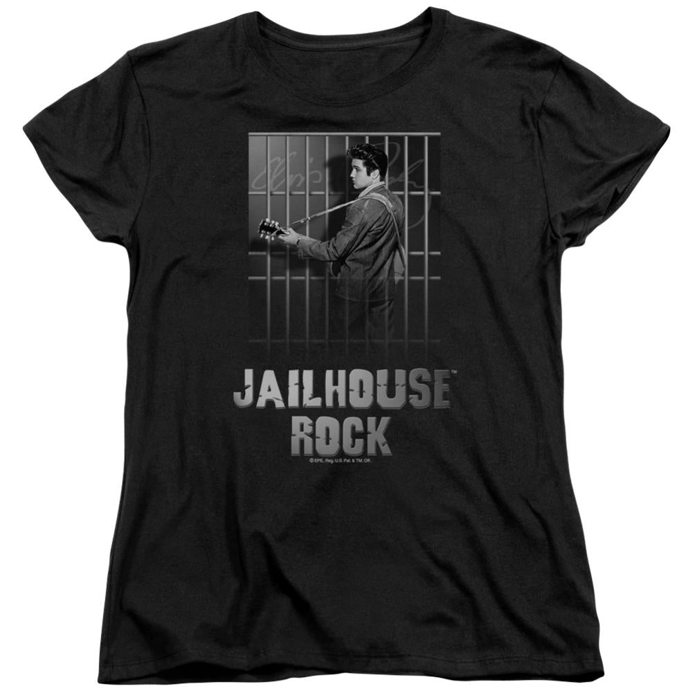 Elvis Presley Jailhouse Rock Women's 18/1 Cotton Short-Sleeve T-Shirt