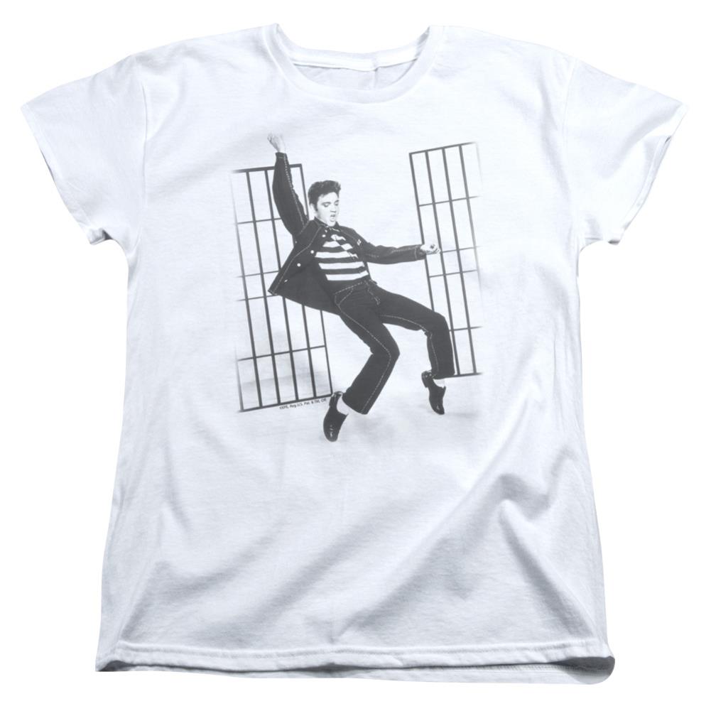 Elvis Presley Jailhouse Rock Women's 18/1 Cotton Short-Sleeve T-Shirt