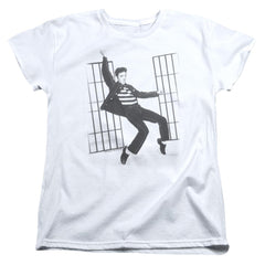 Elvis Presley Jailhouse Rock Women's 18/1 Cotton Short-Sleeve T-Shirt