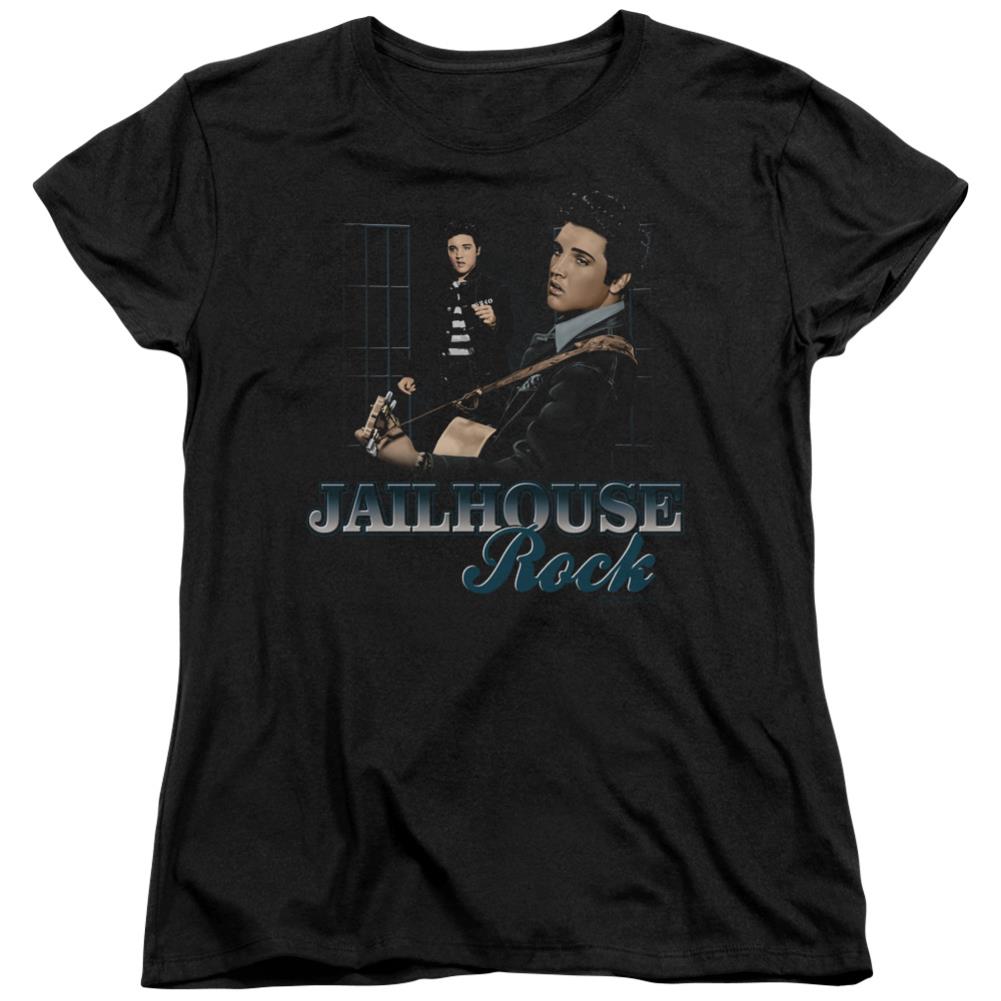 Elvis Presley Jailhouse Rock Women's 18/1 Cotton Short-Sleeve T-Shirt
