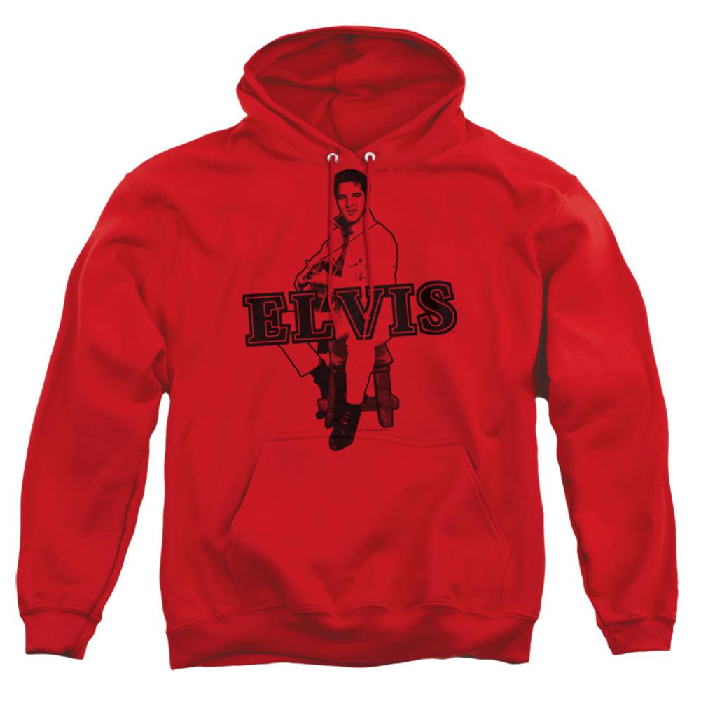 Elvis Presley Jamming Men's Pull-Over 75 25 Poly Hoodie