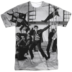 Elvis Presley Jubilant Felons Men's Regular Fit Polyester Short-Sleeve T-Shirt