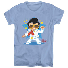 Elvis Presley Jumpsuit Women's 18/1 Cotton Short-Sleeve T-Shirt