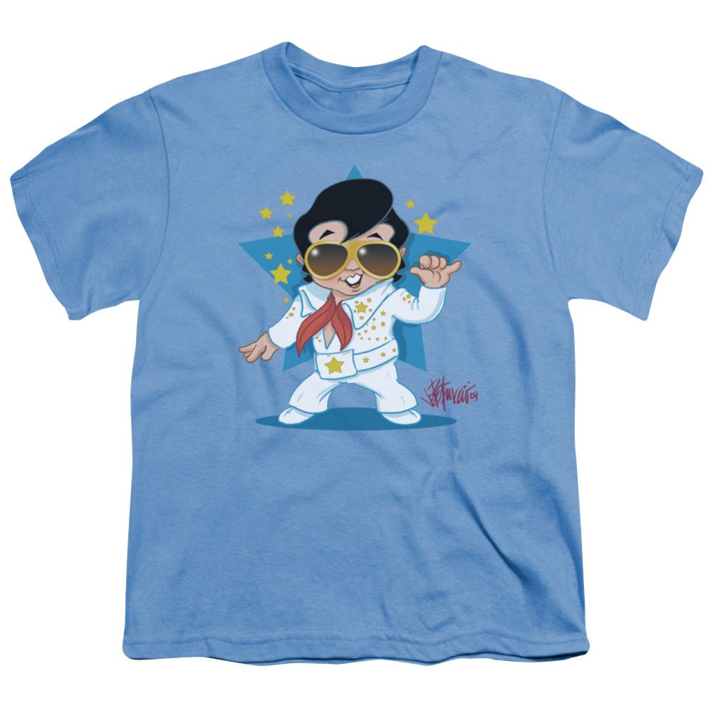 Elvis Presley Jumpsuit Youth 18/1 100% Cotton Short-Sleeve T-Shirt