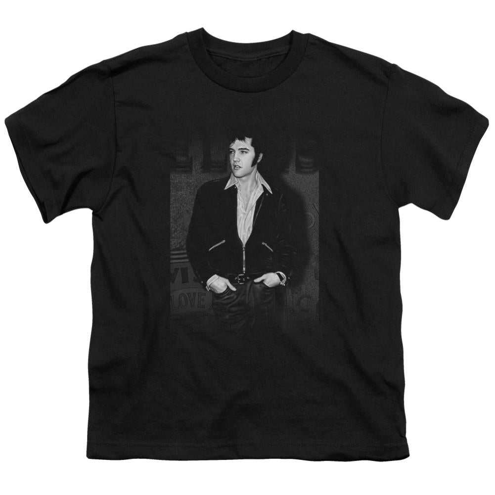 Elvis Presley Just Cool Youth 18/1 100% Cotton Short-Sleeve T-Shirt