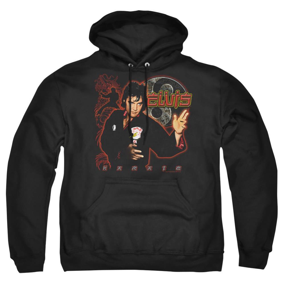 Elvis Presley Karate Men's Pull-Over 75 25 Poly Hoodie