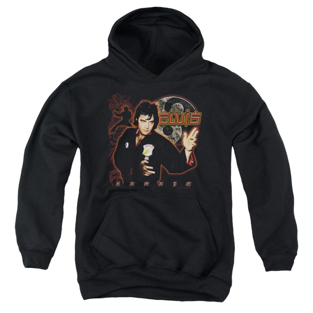 Elvis Presley Karate Youth Cotton Poly Pull-Over Hoodie