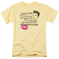 Elvis Presley Kissed Elvis Men's 18/1 Cotton Short-Sleeve T-Shirt